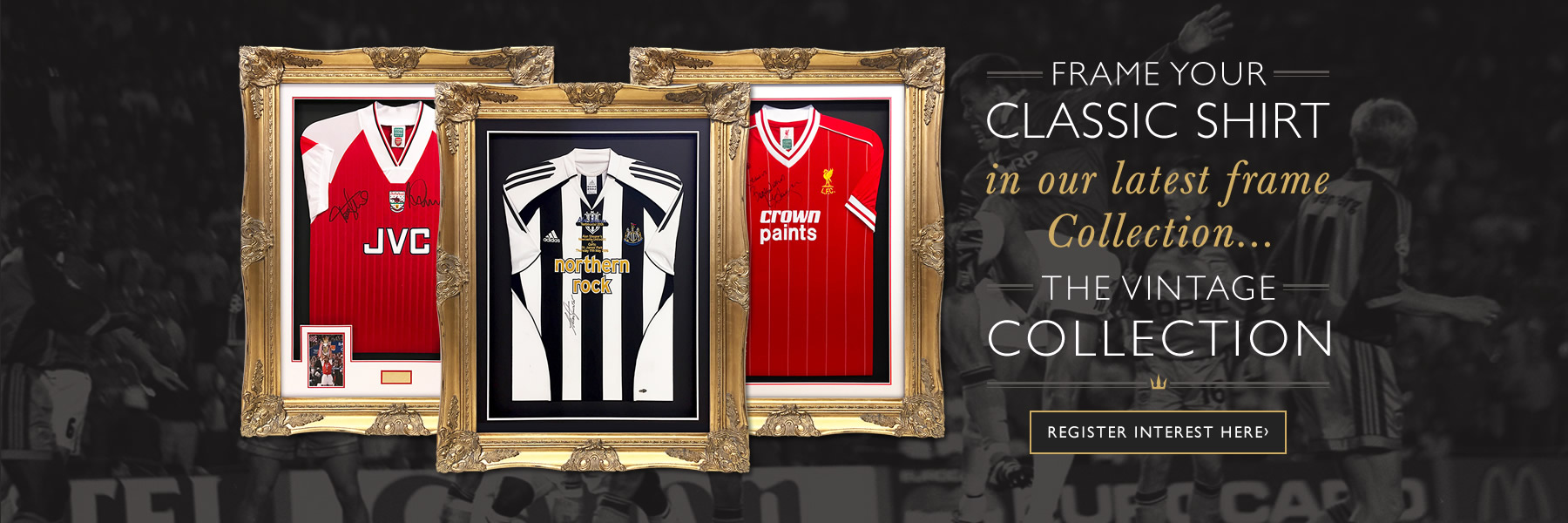 Football Shirt Framing Service in Leeds and UK