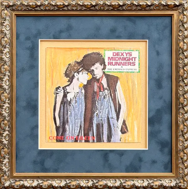 Dexys Midnight Runners - Come On Eileen, framed by Premier Shirt Framing